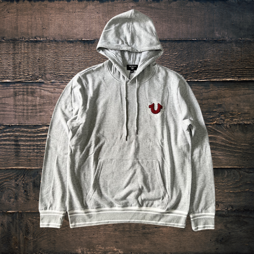 True religion cheap grey hoodie