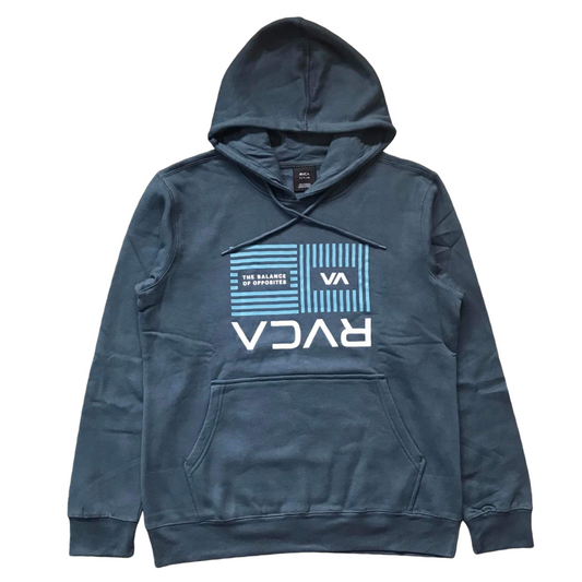 RVCA Flipped Balance Bars Pullover Hooded Sweatshirt